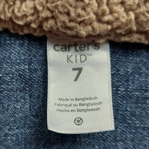 Carters euc/vguc jean jacket size 7 - Picture 5 of 16